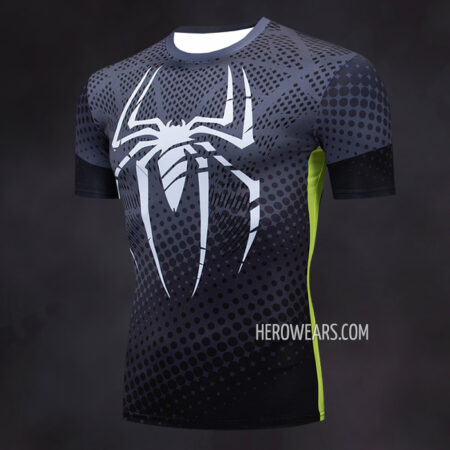 Spiderman Compression Shirt Rash Guard