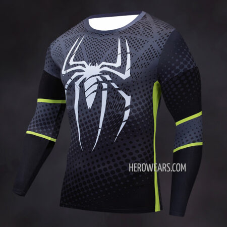 Spiderman Compression Shirt Rash Guard