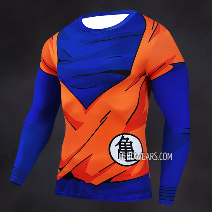 Goku Compression Shirt Rash Guard