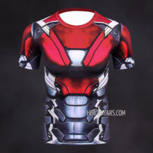 Iron Man Mk47 Compression Shirt Rash Guard