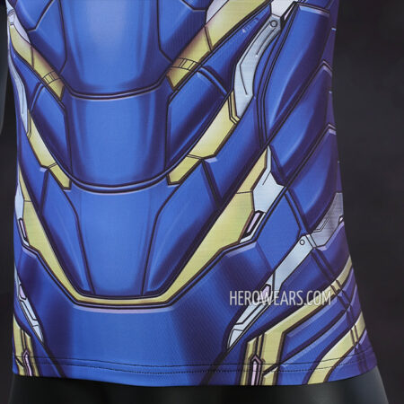 Iron Man Pepper Pots Compression Shirt Rash Guard