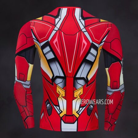 Iron Man Mk46 Compression Shirt Rash Guard