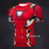 Iron Man Mk46 Compression Shirt Rash Guard