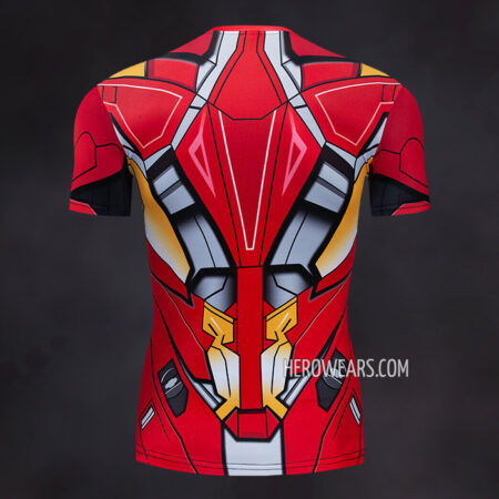 Iron Man Mk46 Compression Shirt Rash Guard