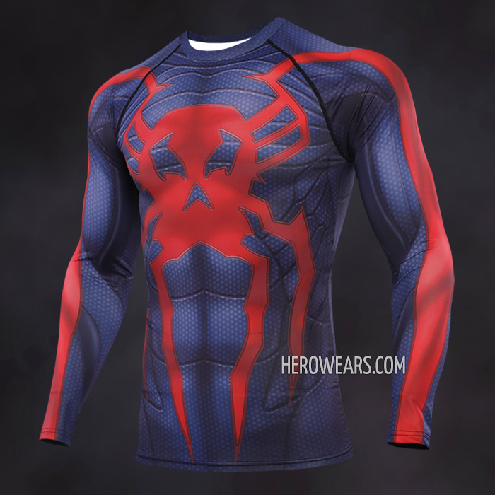 Spiderman 2099 Compression Shirt Rash Guard