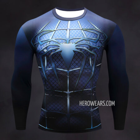 Spiderman Compression Shirt Rash Guard