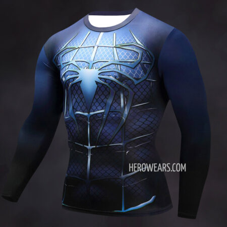 Spiderman Compression Shirt Rash Guard