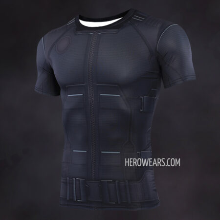 Spiderman Noir Compression Shirt Rash Guard