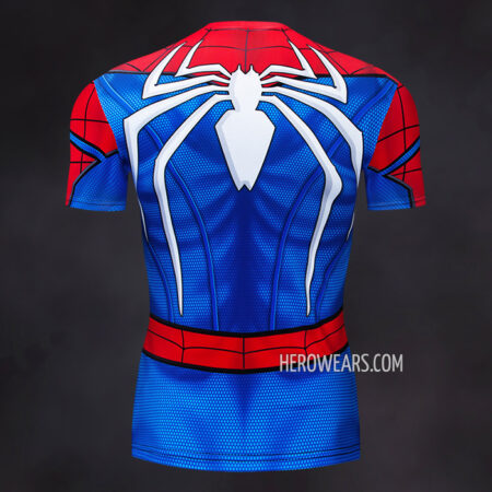 Spiderman PS4 Insomniac Compression Shirt Rash Guard