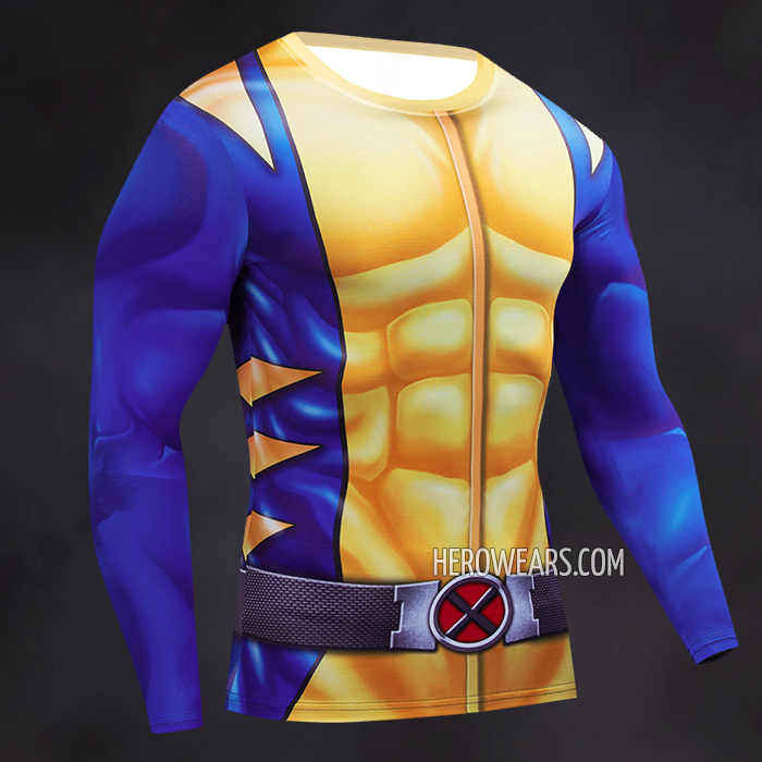 Wolverine Compression Shirt Rash Guard