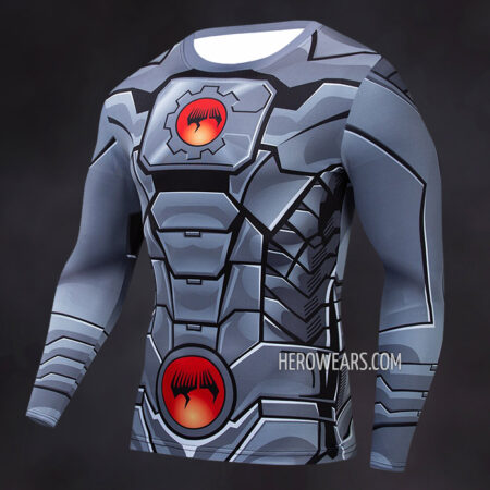 Cyborg Compression Shirt Rash Guard