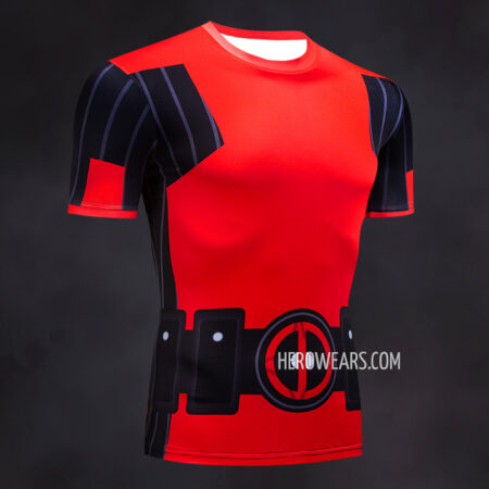 Deadpool Compression Shirt Rashguard