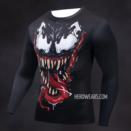 Venom Compression Shirt Rash Guard