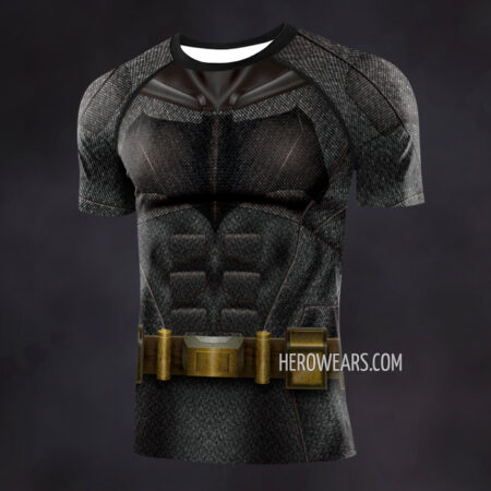 Batman Justice League Compression Shirt Rash Guard