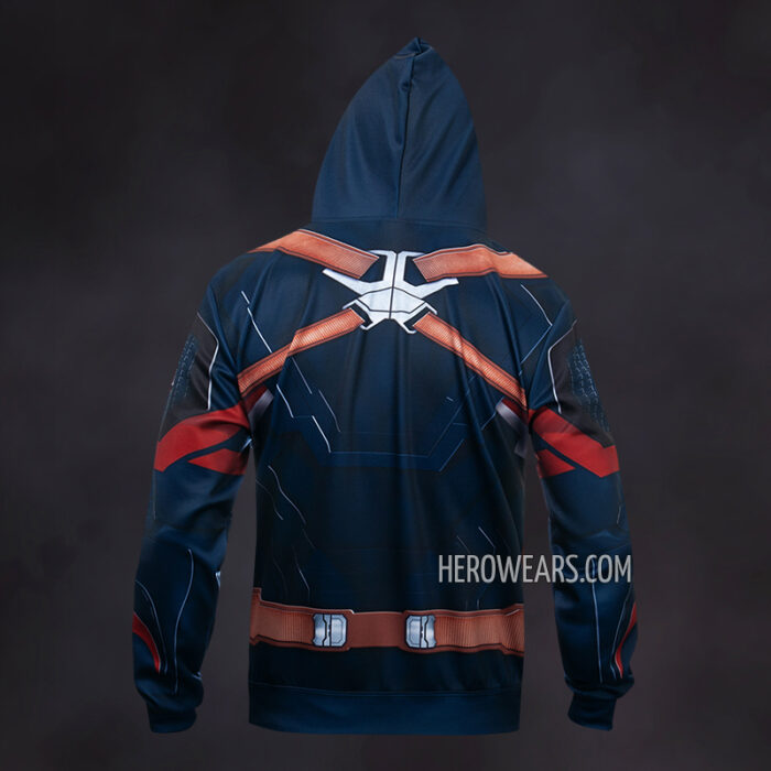 Captain America Scale Armor Hoodie
