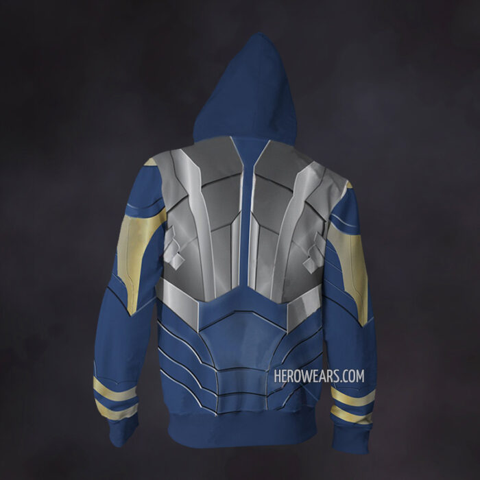 Iron Man Pepper Potts Zip Up Hoodie