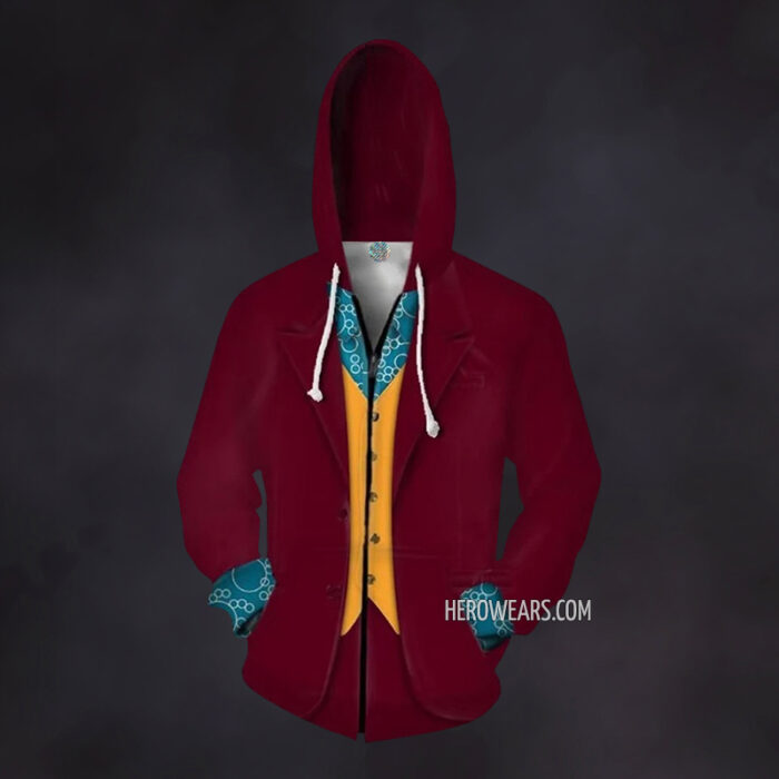 Joker Zip Up Hoodie