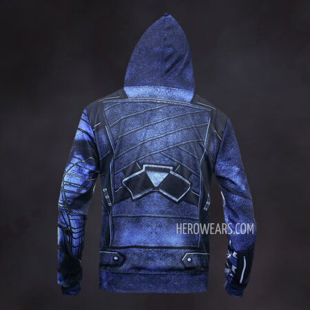 White Wolf Winter Soldier Hoodie