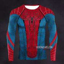 Amazing Spiderman Compression Shirt Rash Guard