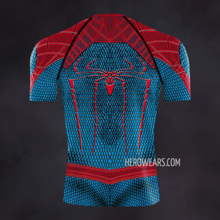 Amazing Spiderman Compression Shirt Rash Guard