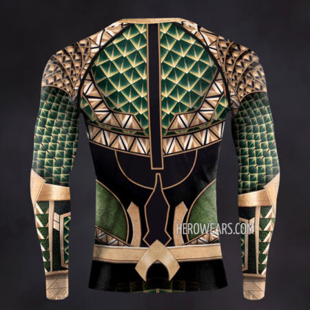 Aquaman Compression Shirt Rash Guard