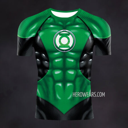 Green Lantern New 52 Compression Shirt Rash Guard