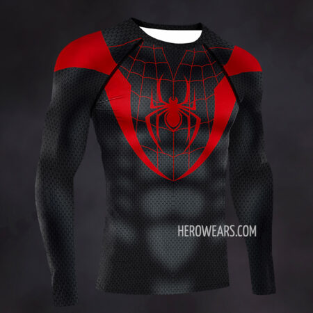Miles Morales Compression Shirt Rash Guard
