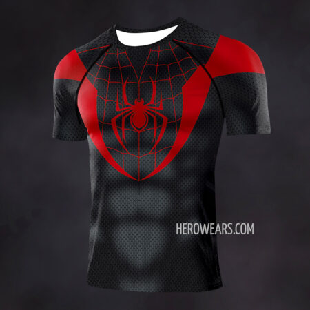 Miles Morales Compression Shirt Rash Guard