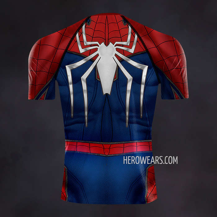Spiderman PS4 Insomniac Compression Shirt Rash Guard