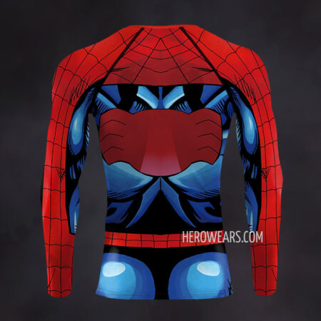 Ultimate Spiderman Compression Shirt Rash Guard