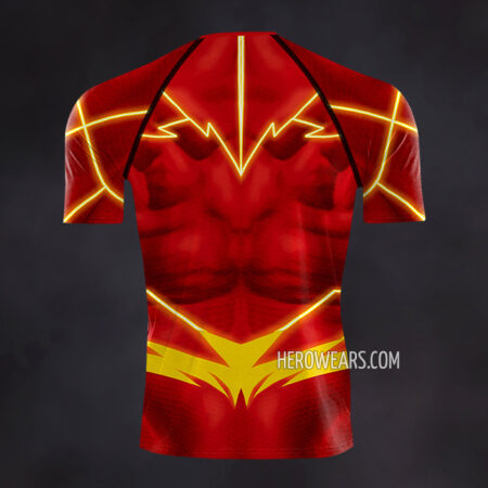 Flash New 52 Compression Shirt Rash Guard