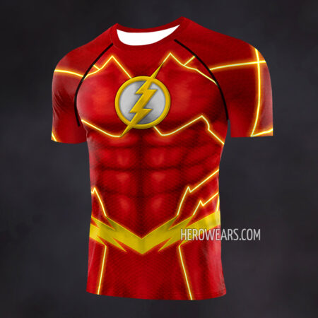 Flash New 52 Compression Shirt Rash Guard