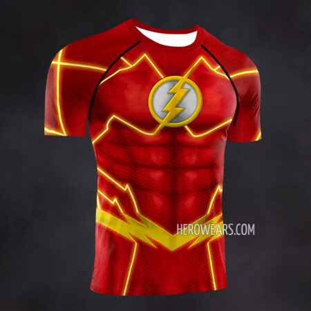 Flash New 52 Compression Shirt Rash Guard