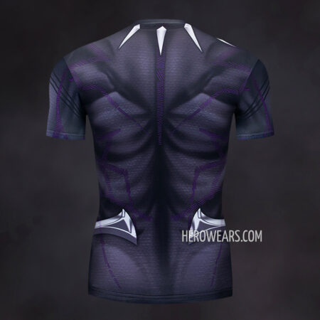 Black Panther Kinetic Compression Shirt Rash Guard
