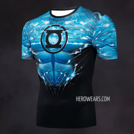Green Lantern Compression Shirt Rash Guard