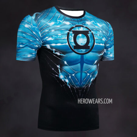 Green Lantern Compression Shirt Rash Guard