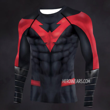 Nightwing Compression Shirt Rash Guard