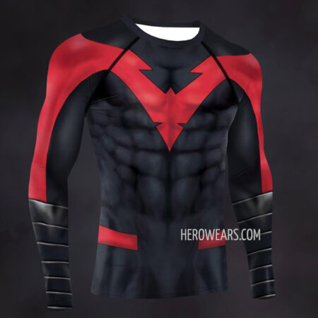 Nightwing Compression Shirt Rash Guard