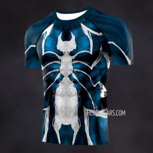 Spiderman Symbiote Compression Shirt Rash Guard