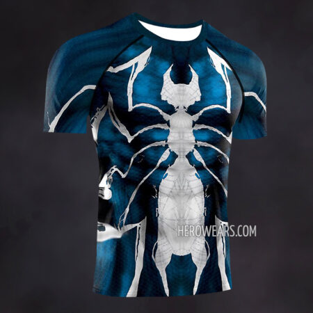 Spiderman Symbiote Compression Shirt Rash Guard