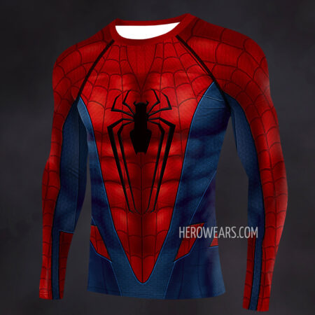 Spiderman Compression Shirt Rash Guard