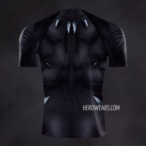 Black Panther Compression Shirt Rash Guard