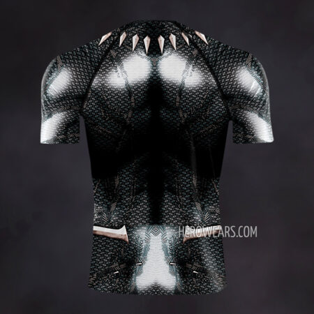 Black Panther Compression Shirt Rash Guard