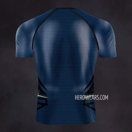 Dark Superman Compression Shirt Rash Guard