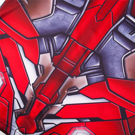 Iron Man Mk6 Compression Shirt Rash Guard