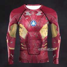 Iron Man Mk7 Compression Shirt Rash Guard
