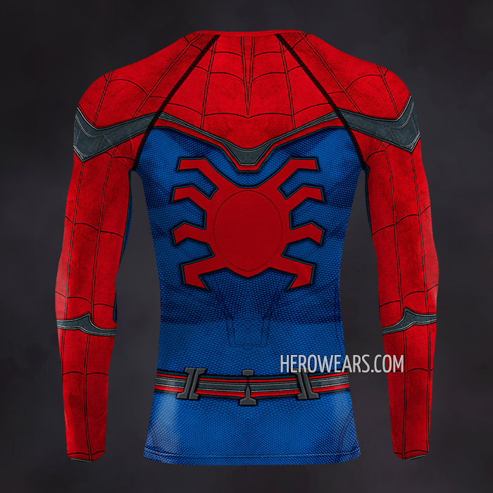 Spiderman Homecoming Compression Shirt Rash Guard