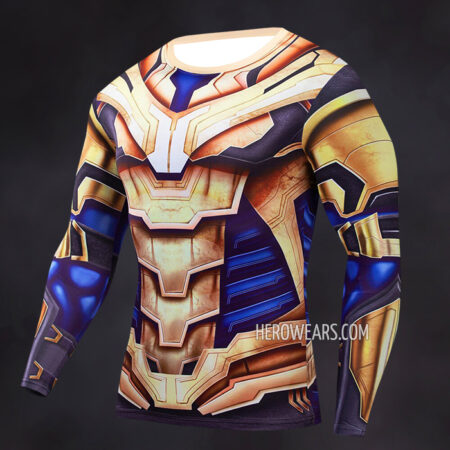 Thanos Compression Shirt Rash Guard