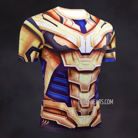 Thanos Compression Shirt Rash Guard