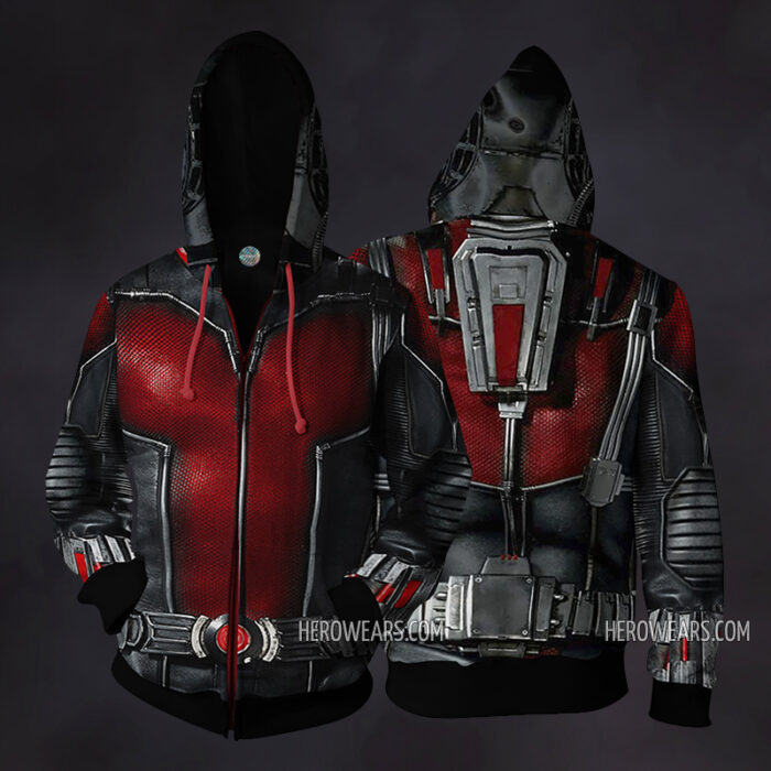Ant Man Zip Up Hoodie